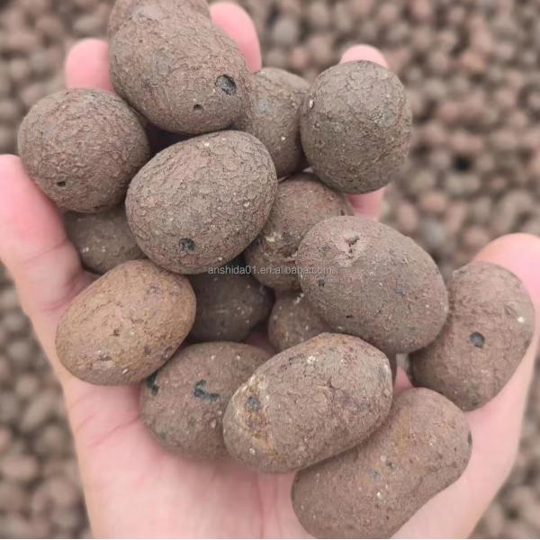 LECA Clay Balls Hydroponics Expanded Clay Pebbles 50L Bag Bulk Density 250-450kg/M3