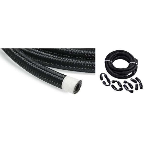 5/16 Inch Flexible Hoses Stainless Steel Braided PTFE Braided Fuel Oil Cooler Hose Lines