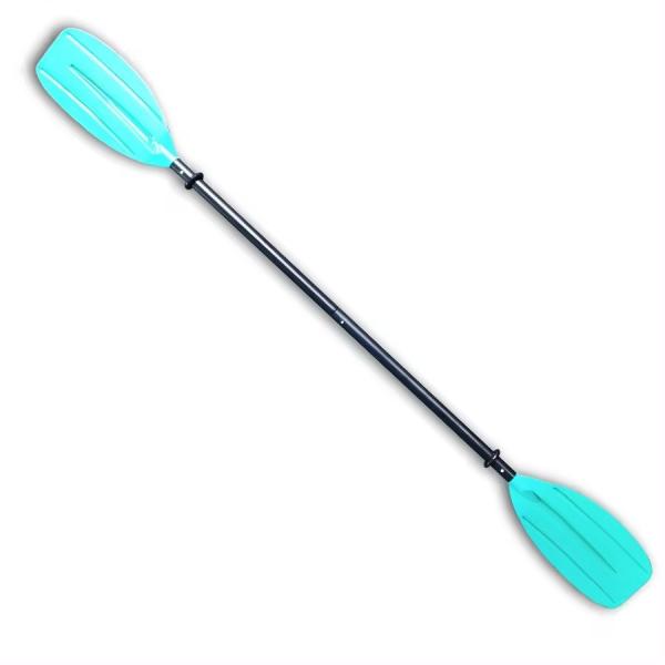 Wholesale Cheap Plastic Blade Aluminum Shaft Child Kayak Paddle Adjustable Two Pieces Children Kayak Paddle For Kids