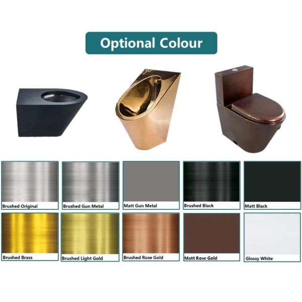 Stainless Steel 304 316 Bathroom Toilet Urinal Parryware Sensor Urinal 497*330*500mm