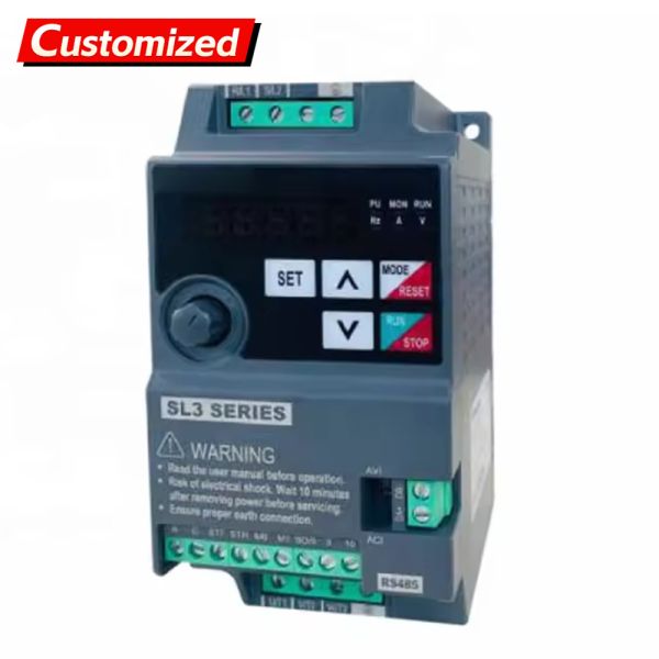 Universal Three-Phase VFD AC Drive with 220V/380V Input and Customized Solutions for Industrial Applications
