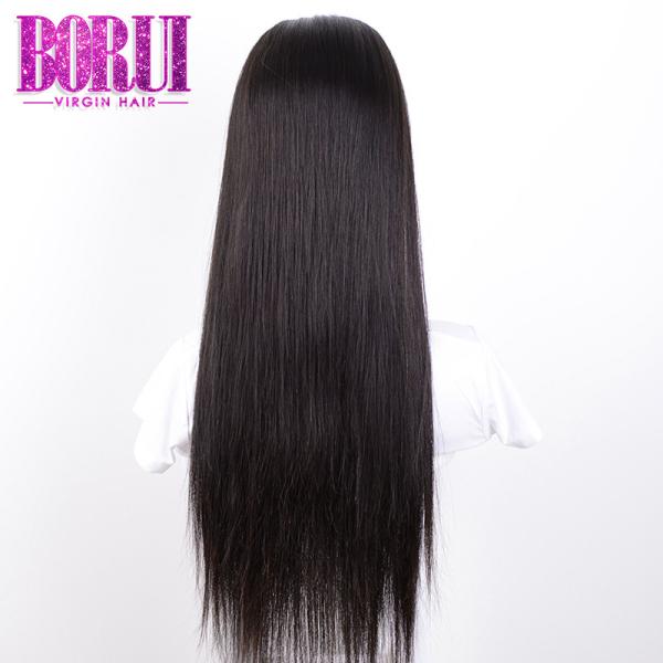 13x6 Brazilian Straight Invisable Lace Front Wig With Baby Hair Straight Human Hair Wigs 8-26 Inch