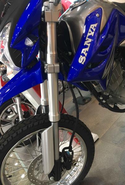 Lightweight Off Road Motorcycle , 4 Stroke Off Road Bikes Inverted Shock Absorbers