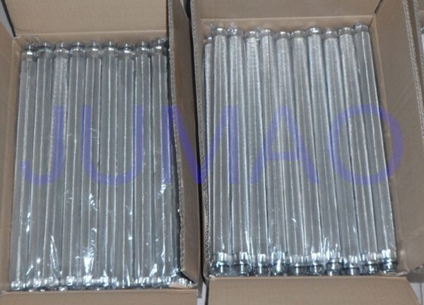 2205 Duplex Steel Sintered Metal Filter Elements , SS Sintered Filter Cartridge