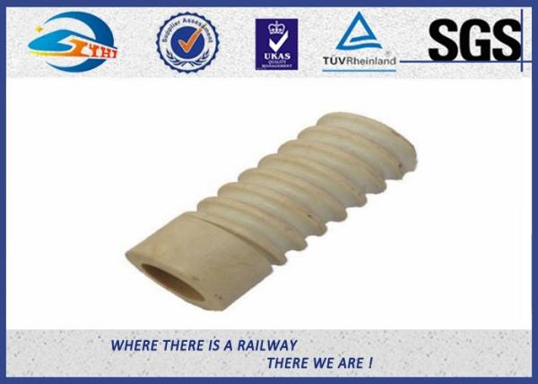 Passador material da luva plástica do HDPE Railway do isolador do trilho do prendedor