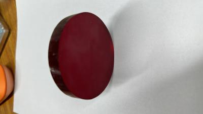 Dureza sintética de Al2O3 Ruby Sapphire única Crystal Blue 9,0