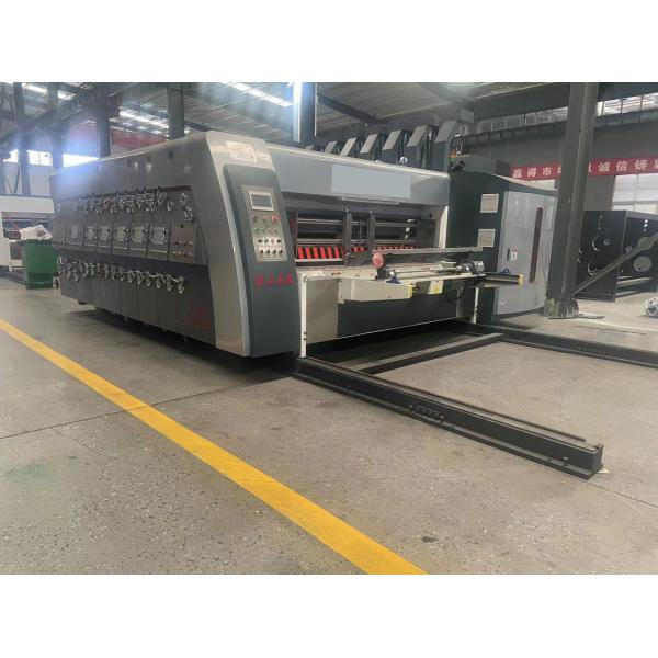 Flexo Folder Gluer Casemaker with 50-70mm Wall Thickness, ±0.5mm Printing Precision, and Flexo Box Glue System