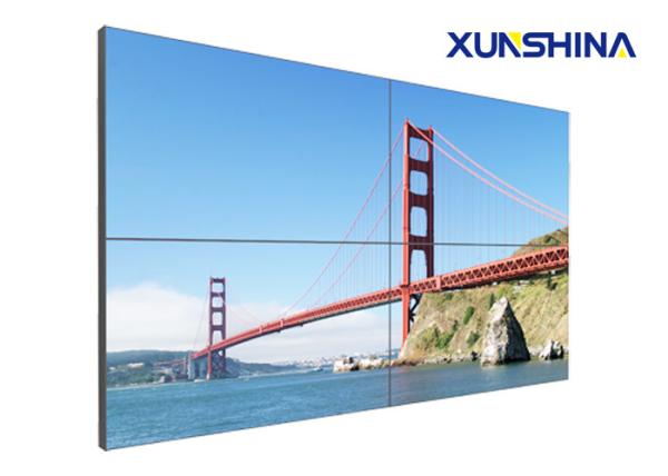 Security Narrow Bezel Video Wall 500nits Digital Signage Screen with LED Backlit