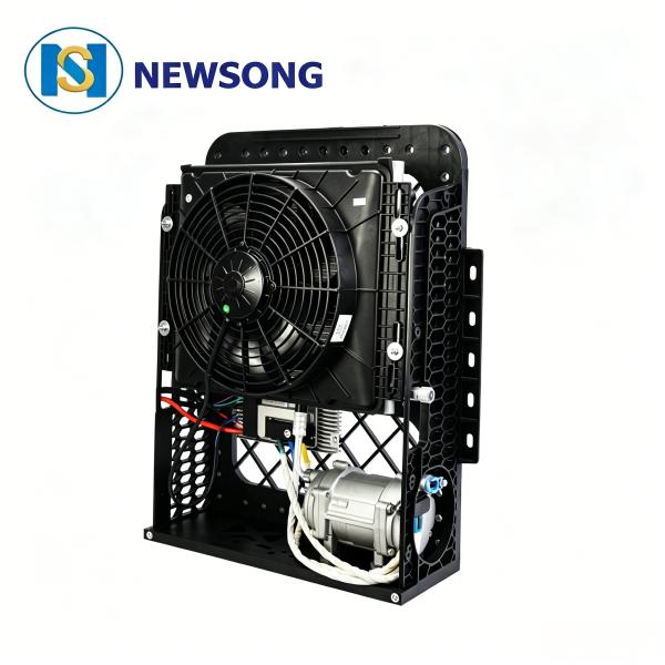 ISO14001 TS16949	Electric Truck Parts 2400W 42A 24 Volt Air Conditioner For Trucks