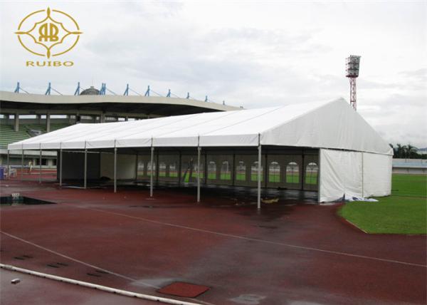 Tampa de alumínio do telhado do PVC da resistência do vento da barraca 80kw/H do quadro do logotipo feito sob encomenda