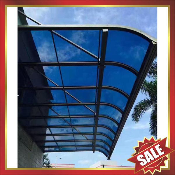 gazebo patio porch balcony aluminum polycarbonate canopy awning rain sun shed shelter-super durable waterproofing cover!