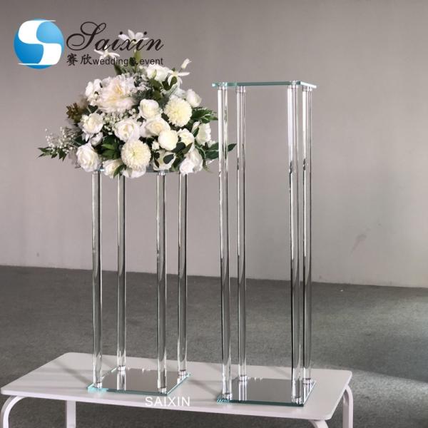 160 см свадебные цветочные аранжировки квадратное золото черное белое