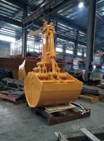 Seau de Hydraulic Clamshell Grab de l'excavatrice Jcb8014 chargeant déchargeant des matériaux