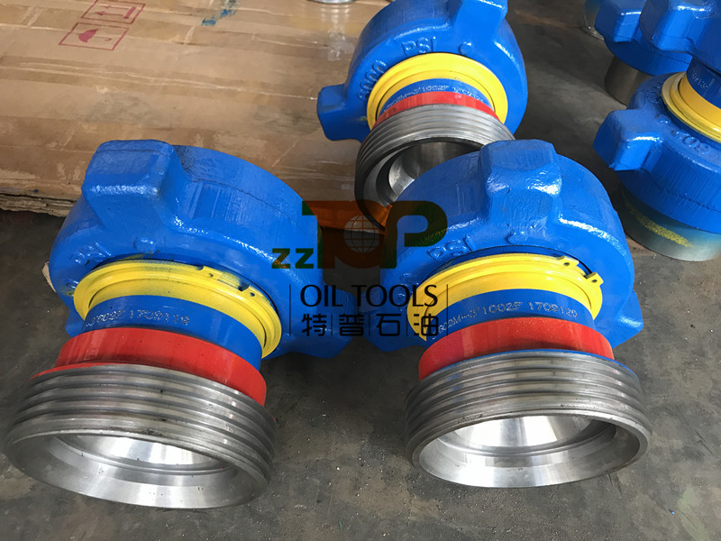 Штуцер соединения молотка FMC WECO для линии соединения трубы Wellhead коллекторной