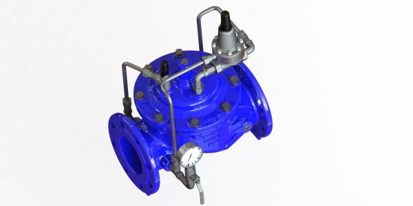 Válvula de escape de pressão de nylon reforçada de PN10 PN16