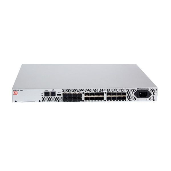 Fibre Channel Switch – Brocade 310 Series 8Gb Module With 24 Port SFP Chassis , Activated 8 Ports And Matching 8Gb Shortwave Sfp Transceivers
