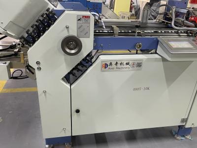 Máquina de dobramento de papel comercial resistente com tela táctil
