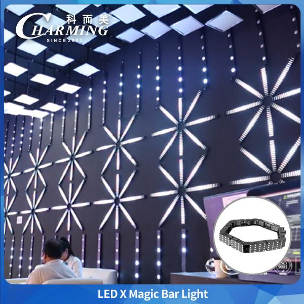 Charming Product For Leisure And Entertainment Venues LED X Magic Bar Modular Design LED X Magic Bar RGB LED Pixel Bar For Entertainment Event  