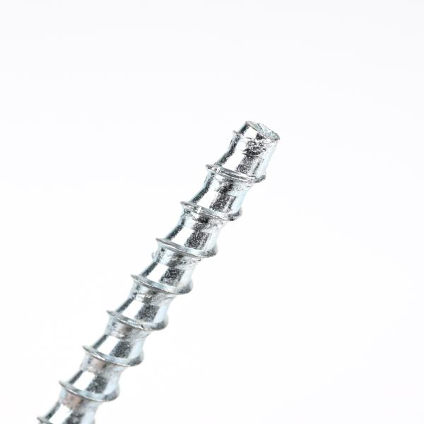 Ancrages à vis en béton en acier au carbone plaqué en zinc pour système de plafond