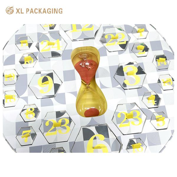 XL Packaging Custom Packaging Box Factory Customized Round 25 Advent Calendar Packaging Box For Gift Cosmetic Craft Cartoon Toy