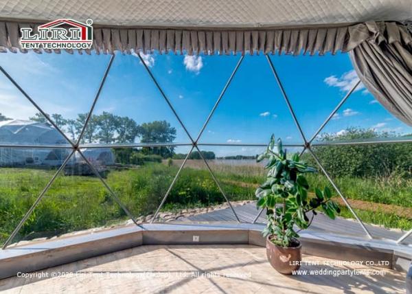 CFM 5.6m Diameter Geodesic Dome Tent For Hotel Catering