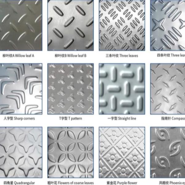 Metal Steel Sheets Steel Plate Diamond Checker Pattern Leveling Embossing Machine