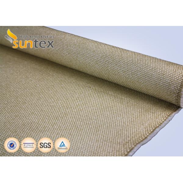 Желтый покрытый вермикулит ткани крена одеяла заварки стеклоткани пламени/огня искры устойчивый