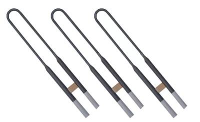Éléments chauffants en disiliciure de molybdène Sic ZG1700 Éléments chauffants Mosi2
