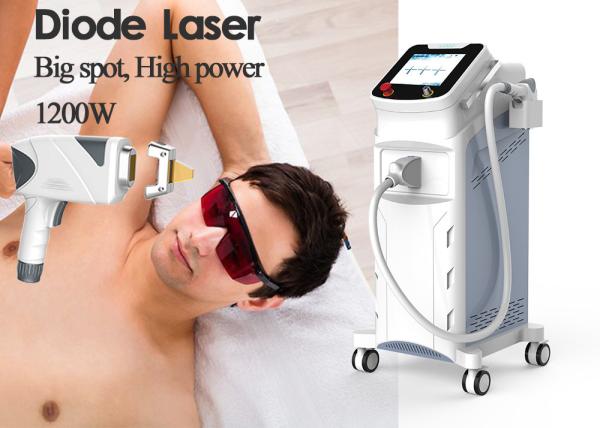 Portable Laser Hair Removal Professional Equipment 808nm Wavelength 62.5 * 60 * 116CM
