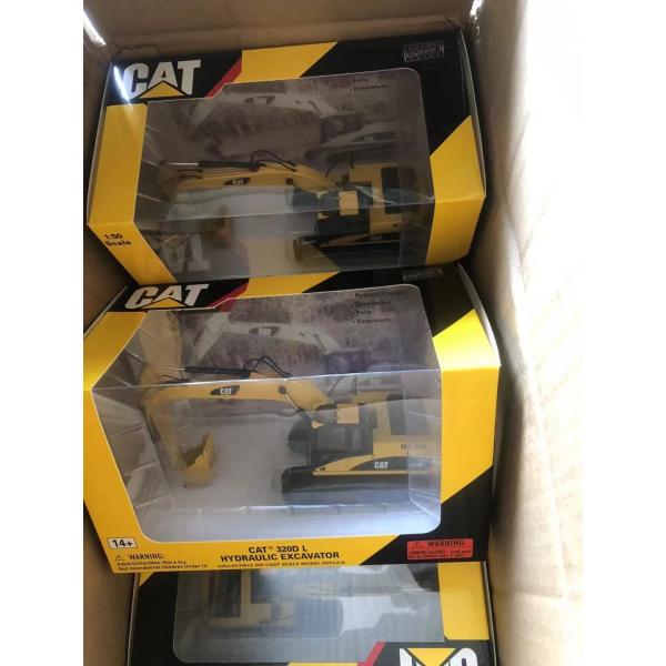 Экскаватор 1/50 Диекаст масштаба металла частей экскаватора модельного черный & желтый модельный сделал