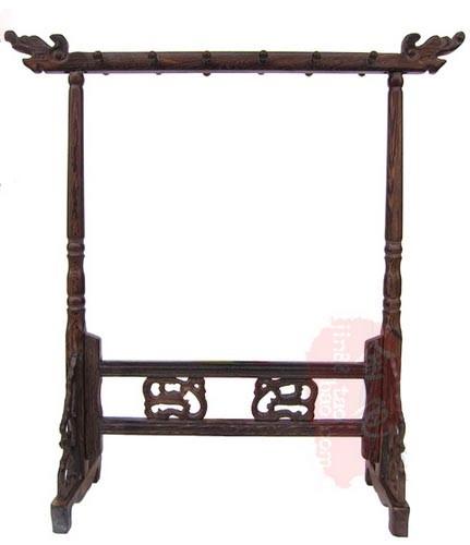 Chinese calligraphy brush pen holder brush pen stand wooden pen rack stand pen kits