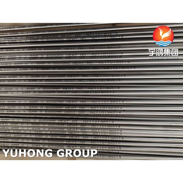 ASTM A269 TP316L BA Stainless Steel Seamless Tube For Food Plant 320# Outside Polished
