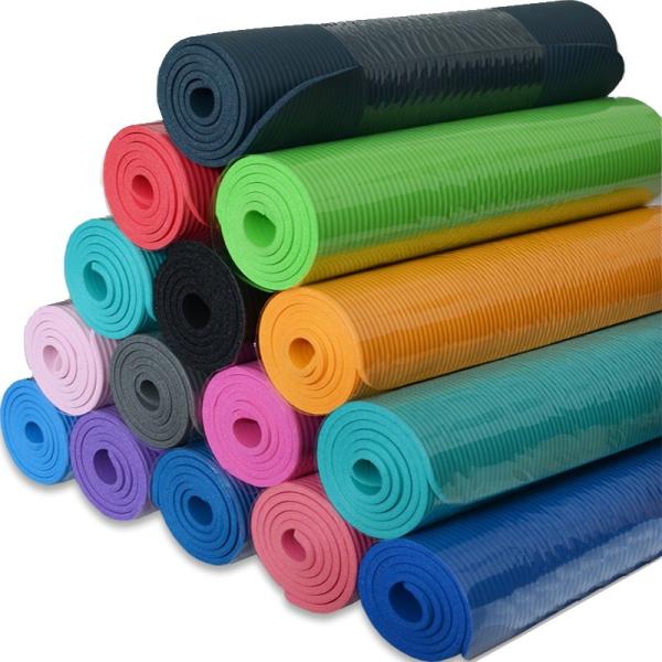 1.73M 6MM 8MM PVC Gym Anti Slip Exercise Mat Environmentally Friendly Exercise