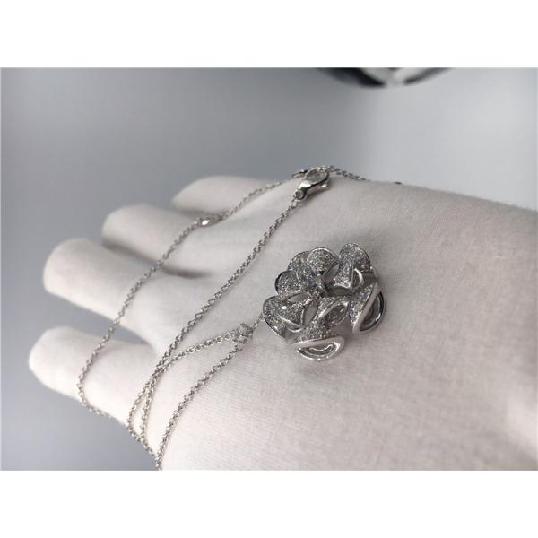 Divas' Dream Necklace Luxury Jewelry Jewelry 18K White Gold With Diamonds No Gemstone