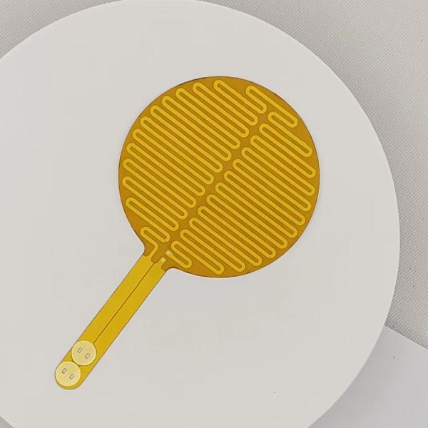 Слипчивые электрические подогреватели гибкого трубопровода Polyimide для OEM Massager красоты