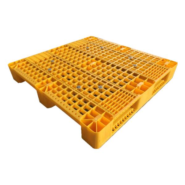 Single Faced Style 1140*1140 Mesh Deck Racking Plastic Pallet for Heavy-Duty