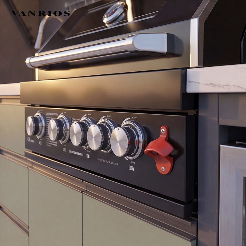 18.7KW Outdoor BBQ Pod With Gas Grill System Plug And Play Modular Design