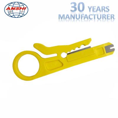 Compact Size Network Punch Down Tool Miniature 5 Adjustable Stripper / Cutter