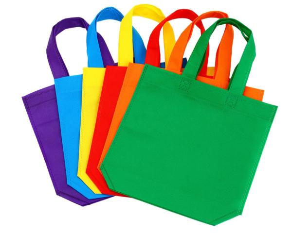 Sacos de brinquedos Reutilizáveis Sacos de mercearia Lava-se Tecido não tecido para DIY Criativo Sacos de presente Sacos publicitários Sacos de compras
