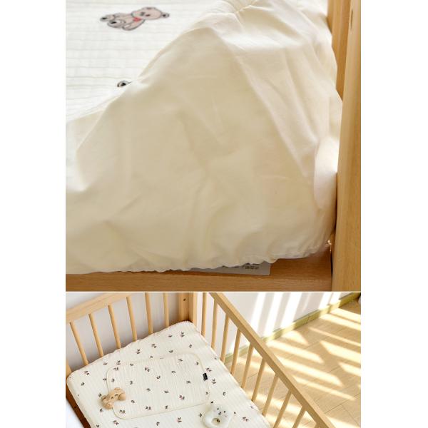 Soft and Breathable Baby Blanket Quilt Made of 100% Cotton Fiber for Newborn Swaddle