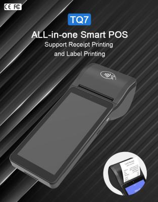 Portable Android Smart Payment Terminal POS Swipe Machine 5.5Inch Touchscreen