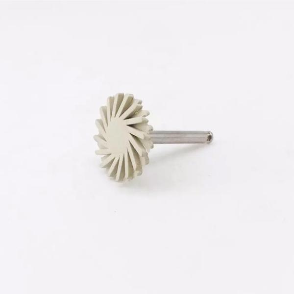 6Pcs  Dental Rubber Diamond Polisher Impeller CA RA Polishing Composite Kits Discs Wheel
