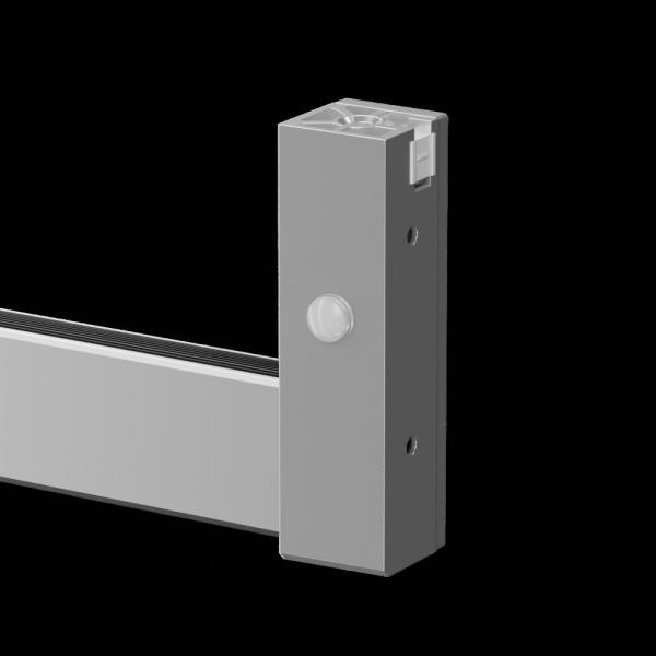 A337D wardrobe Light Rechargeable, Aluminum+PC, Top mounting/side mounting,DC3.7V, 1.5W/M, Ra>90. custom Lx21x83.5mm