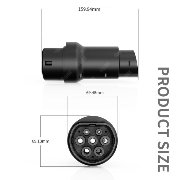 Olink 240V 32A EV Adapter GBT to J1772 Connector New Condition for Electric Vehicle Charging