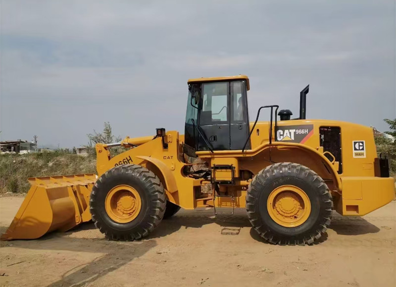 Подержанный оригинальный CAT 966H 966F загрузчик колеса загрузчик строительного оборудования