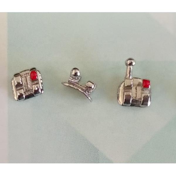 Orthodontic Dental Teeth Metal Bracket with 18/22 Slot Technology Advancements