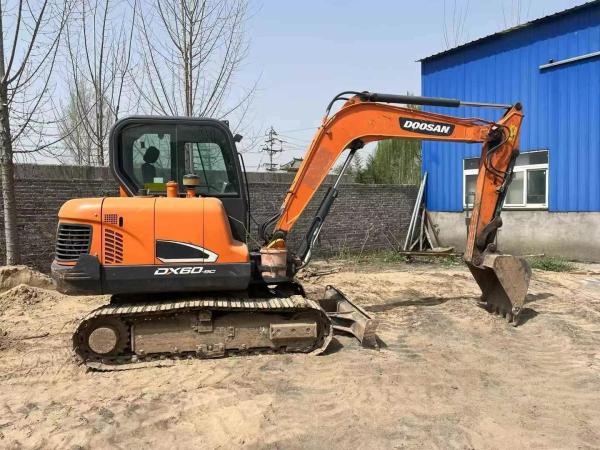 2020 Doosan DX60-9C 6 Ton Used Excavator Over 3000 Hours Good Condition Digger