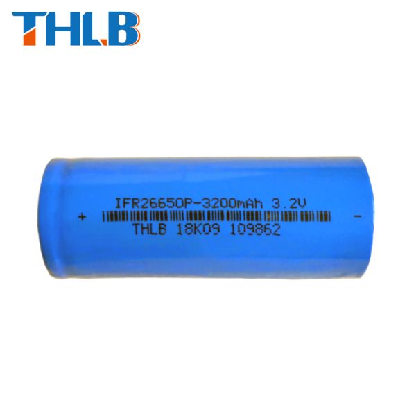26650 Cylindrical LiFePO4 Battery 3200mAh 1200 Cycles THLB Battery