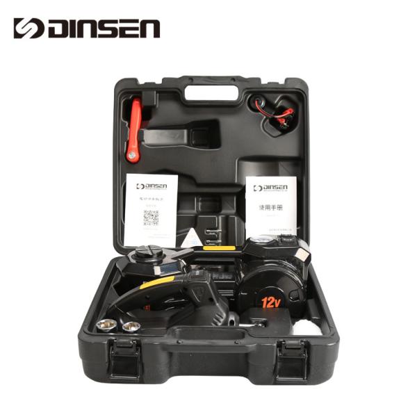 3 In 1 Electric Hydraulic Jack Kit 1-10T 12v Electric Jack 3 Ton With Air Pump