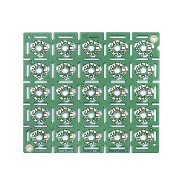 Плата с печатным монтажом поворота PCB FR4 галоида OSP 0.6mm свободная быстрая